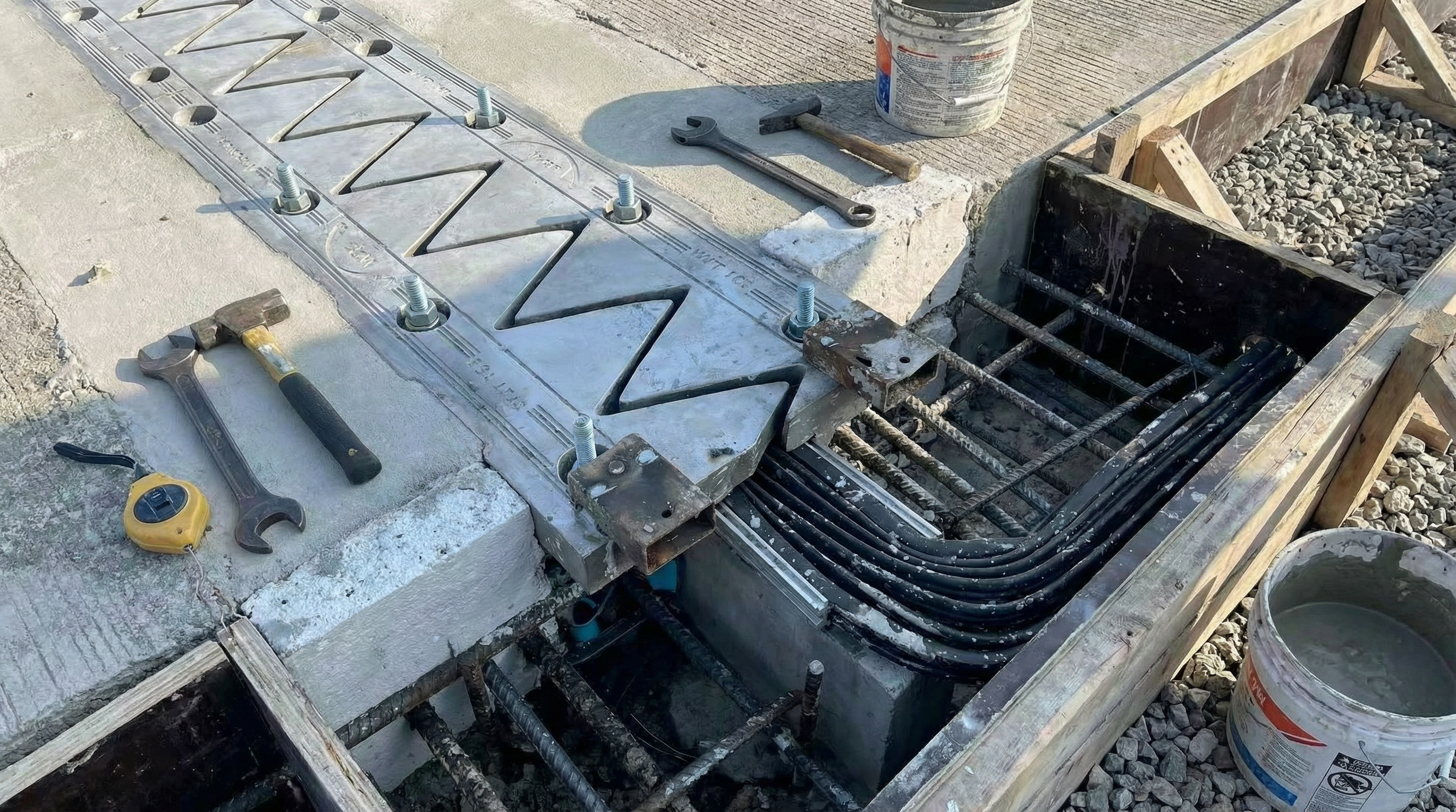 Modular Bridge Expansion Joint ALUMINUM-FINGER-078