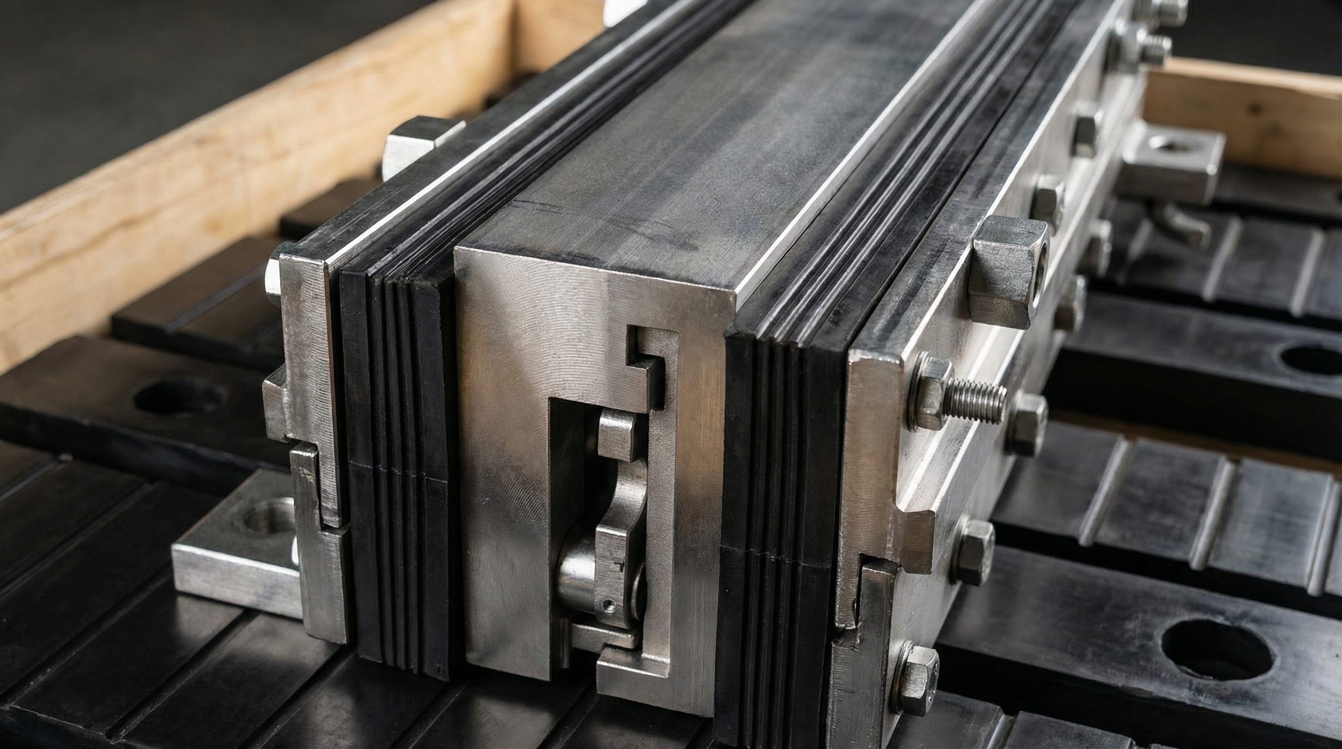 Sliding Plate Expansion Joint STEEL-COMPRESSION-SEAL-149